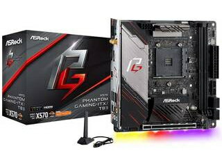 ASRock/アスロック AMD X570搭載Mini-ITXマザーボード X570 Phantom Gaming-ITX/TB3