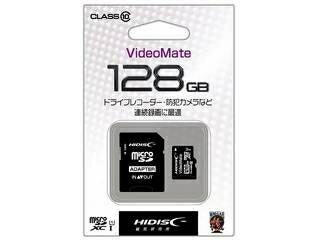 HIDISC nCfBXN microSDXCJ[h 128GB Class10 UHS-I HDMCSDH128GCL10 SDϊA v^ [P[Xt