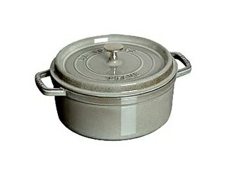 staub/ストウブ 〔ホーロー鍋〕 RST4731 ピコ・ココット ラウンド (10cm)/グレー 【zakkakagu14】
