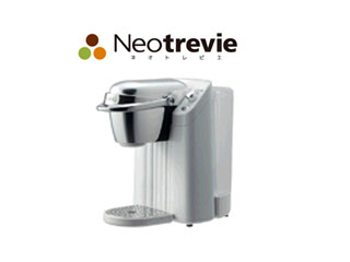 KEURIG/キューリグ BS200-W Neotrevie/ネオトレビエ 抽出機(パンナホワイト)【ベーシックロースト カプセル12個付き】