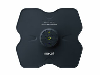 MXES-R410S EMS 運動器「もてケア」4極タイプ（ブラック） maxell ACTIVEPAD [MXESR410S]