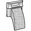 SHARP/シャープ 洗濯機用 糸くずフィルター [2103...