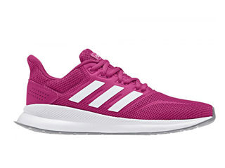adidas/アディダス F36219 adidas FALCONRUN W ランニングシューズ 【23.0】 (リアルマゼンタF18×ランニングホワイト)