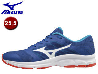 mizuno/ミズノ J1GE1818-02 MIZUNO EZRUN LX ランニングシューズ 【25.5】 (ブルー×ホワイト×コーラル)