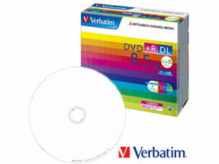 Verbatim o[xC^ f[^pDVD+R DL 8.5GB 2.4`8{ 10XP[X DTR85HP10V1