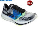 SKECHERS/スケッチャーズ GO RUN SPEED ELITE 26.0cm (BLACK/BLUE) SKJ-55221-BKBL