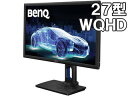 BenQ/ベンキュー IPSパネル採用 WQHD対応27型ワイド液晶ディスプレイ クリエイター/デザイナー向けモデル PD2700Q 単品購入のみ可（取引先倉庫からの出荷のため） 【クレジットカード決済、代金引換決済のみ】