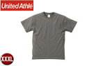 United Athle/ユナイテッドアスレ 500101CXX 5.6オンスTシャツ アダルトサイズ 【XXXL】 (チャコール)