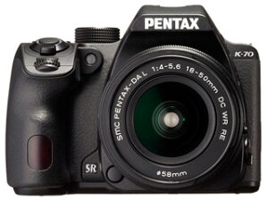 PENTAX ペンタックス K-70 18-50RE キット (ブラック)