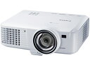 CANON/キヤノン XGA対応DLPプロジェクター 短焦点モデル 3100lm POWER PROJECTOR 0911C001 LV-X310ST 単品購入のみ可（取引先倉庫からの出荷のため） 【クレジットカード決済、代金引換決済のみ】