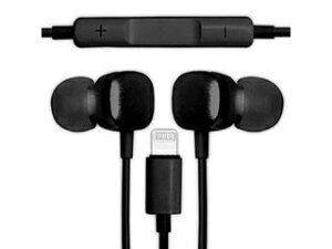 HIDISC/ハイディスク HIDISC STREOイヤホン for Lightning HD-SE20LH1BK安売り