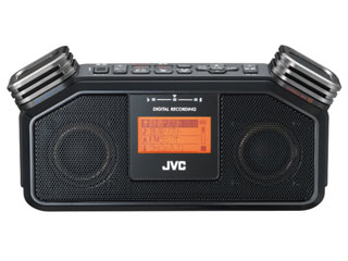 JVC RD-R20-B ポータブルデジタルレコーダー 音楽用レッスンレコーダー（ブラック）【RDR20】 【RDR20】 【レコーダー＋クロマチックチューナー＋メトロノーム=1台3役】