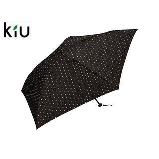 kiu/キウ K48-039 折りたたみ傘 手開き 日傘/晴雨兼用 エアライト ラージ60 全5色 軽量 【60cm】 (ドット スター)