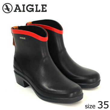 ≪正規品≫ AIGLE/エーグル ★★★ショートラバーブーツ MISS JULIETTE BOTTILLON (MARINE ROUGE/サイズ35：22.5) アンクル丈 レインブーツ マリーンルージュ