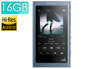 SONY ソニー NW-A55-L (ムーンリットブルー) 16GB　ウォークマンAシリーズ(メモリータイプ)　ヘッドホン付属なし