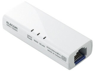 ELECOM/쥳 11n/g/b 150Mbpsбۥƥ̵롼 WRH-150WH ۥ磻 