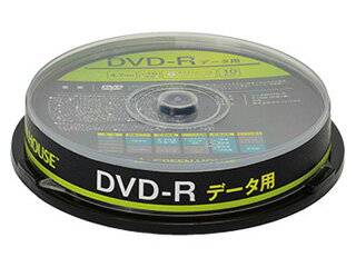 1〜16倍速対応 データ用DVD−Rメディア （4．7GB・10枚） GH-DVDRDA10