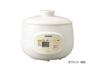 ZOJIRUSHI おかゆメーカー 「粥茶屋」 EG-DA02 ホワイト（WB）