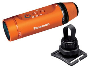 Panasonic/パナソニック HX-A1H-D(オレンジ)+VW-MKA1-K マルチマウントセット【hxa1set】 Panasonic/パナソニック HX-A1H-D(オレンジ)+VW-MKA1-K マルチマウントセット【hxa1set】