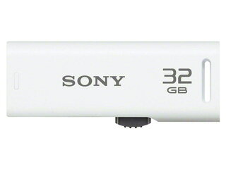 【納期10日ほどかかります】 SONY/ソニー ドラクエ10オンライン動作確認済 スライドアップ USBメモリー 32GB USM32GR-W ホワイト