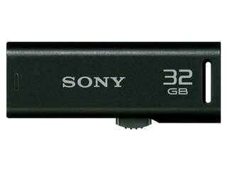 SONY/ソニー ドラクエ10オンライン動作確認済 スライドアップ USBメモリー 32GB USM32GR-B ブラック