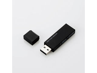 ELECOM/エレコム USB2.0 キャップ式USBメモリ 32GB ブラック MF-MSU2B32GBK