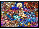 ディズニー ステンドアートジグソー アラジン ストーリー ステンドグラス ぎゅっとサイズ500ピース ジグソーパズル