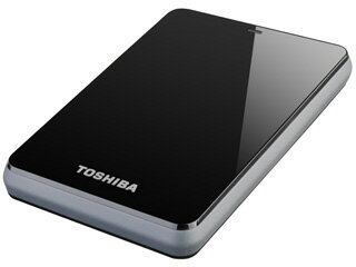 高速USB3.0（2.0互換）に対応TOSHIBA/東芝 USB3.0対応ポータブルハードディスク CANVIO for PC 500GB ブラック HDTC605JK3A1