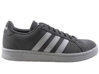 カラー：グレースリーF17×ランニングホワイト×グレーフォアF17 adidas/アディダス adidas GRANDCOURT SUE M スニーカー 31.0cm F36412