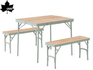 LOGOS/ロゴス ★★★73183013 LOGOS Life ベンチテーブルセット4 PKSS06