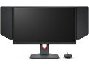 BenQ（ベンキュー） 24.5型 ゲーミング液晶ディスプレイ（フルHD/TN/360Hz/0.5ms/DyAc+/Black eQualizer/VESA Standard Adaptive-Sync/小さめ台座/高さ・角度調整/S.Switch） シリーズ XL2566K-JP