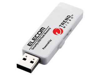 ELECOM エレコム 管理ソフト対応セキュリティ付USB3.0メモリ 8GB/5年ライセンス MF-PUVT308GM5