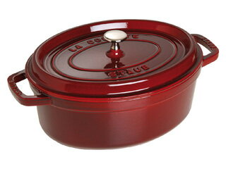 staub/ストウブ ピコ・ココット楕円　31cm　グレナディン40509-366 【ストウブ】【オーバル】【楕円】【ホーロー】