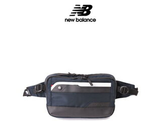 NewBalance/ニューバランス ナイロン ヒップバッグ 【ネイビー】■ESSENCIAL (JABL9767)