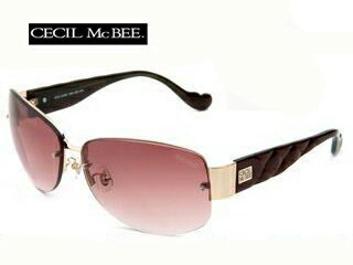 CECIL Mc BEE/セシルマクビー CMS-1002-3 CECILMcBEE サングラス [ゴールド/ブラウン×ブラウングラデーション]