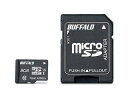 BUFFALO バッファロー microSDHCカード 8GB UHS-I Class1 SD変換アダプター付 RMSD-008GU1SA