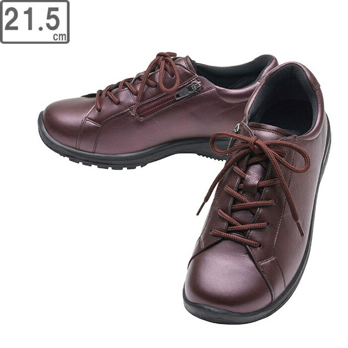 ASAHI アサヒシューズ アサヒメディカルウォーク AMW WK L001 ワインメタリック 21.5cm KV30002