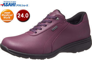 ASAHI アサヒシューズ アサヒメディカルウォーク AMW GT L023 バイオレット 24cm KV78441 ASAHI アサヒシューズ アサヒメディカルウォーク AMW GT L023 バイオレット 24cm KV78441