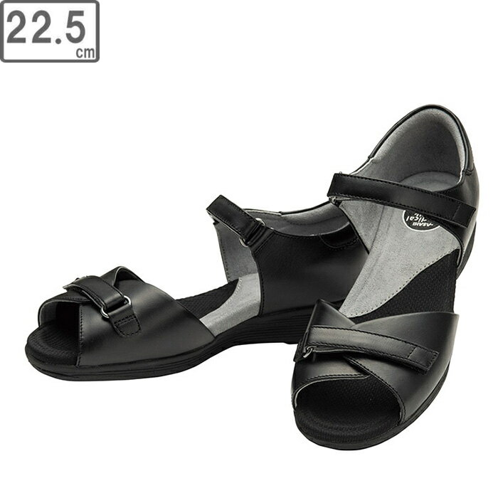 ASAHI アサヒシューズ アサヒメディカルウォーク AMW SL L002 ブラック 22.5cm KV78472