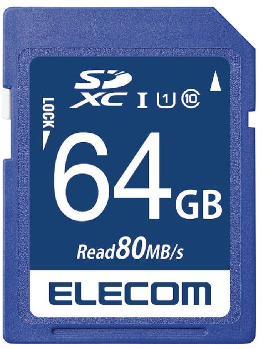 ELECOM エレコム データ復旧SDXCカード(UHS-I U1) 64GB MF-FS064GU11R