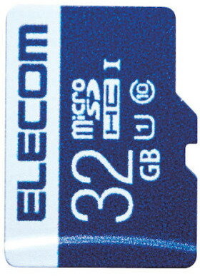 ELECOM GR f[^microSDHCJ[h(UHS-I U1) 32GB MF-MS032GU11R