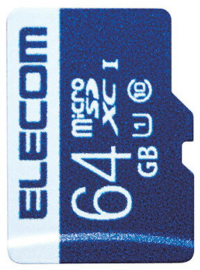 ELECOM エレコム データ復旧microSDXCカード(UHS-I U1) 64GB MF-MS064GU11R