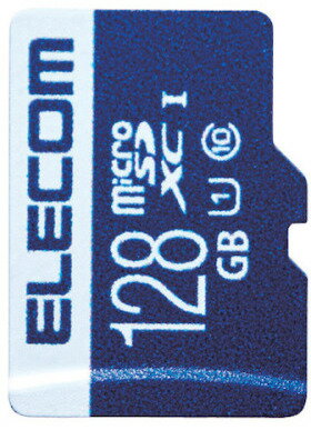 ELECOM/GR f[^microSDXCJ[h(UHS-I U1) 128GB MF-MS128GU11R