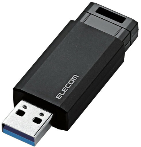 ELECOM エレコム USBメモリ/USB3.1 Gen1/ノック式/オートリターン機能/16GB/ブラック MF-PKU3016GBK ELECOM エレコム USBメモリ/USB3.1 Gen1/ノック式/オートリターン機能/16GB/ブラック MF-PKU3016GBK