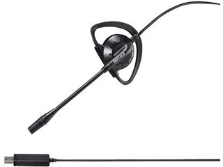 BUFFALO バッファロー 片耳イヤフック式モノラルヘッドセット USB接続 BSHSEUM110BK BUFFALO バッファロー 片耳イヤフック式モノラルヘッドセット USB接続 BSHSEUM110BK