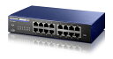 I・O DATA アイ・オー・データ IEEE802.1X認証対応L2インテリジェントスイッチ 16ポート BSH-G16MB ミレニアム群青