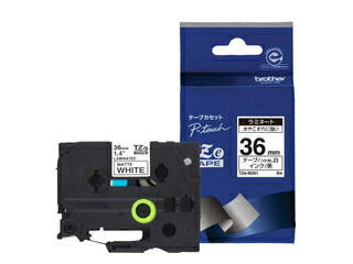 brother ブラザー 純正 P-TOUCH ピータッチ ラミネートテープ TZe-M261 幅36mm 黒文字/白/つや消し brother ブラザー 純正 P-TOUCH ピータッチ ラミネートテープ TZe-M261 幅36mm 黒文字/白/つや消し