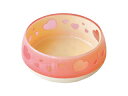 Petz Route ペッツルート おいしく見えるワン食器 S ピンクハート