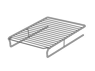 Panasonic パナソニック 200V IHクッキングヒーター(据置タイプ) 用焼き網(フッ素コートタイプ) AZC83-459