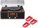 TEAC ティアック LP-R520 ターンテーブル+STL-103 LP/EP盤用交換針(サファイア)3個入り セット カセットプレーヤー付CDレコーダー 【当店はTEAC製品正規販売店です】